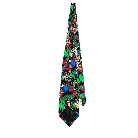 Nicole Miller Other - Nicole Miller vintage‎ Christmas Necktie Silk Holiday Novelty Print Tie